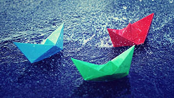Summer is here, childhood is back, so let's start playing with some paper boats! If you want the Paper Boats theme, get it for free on your homepage. Start the paper boats race now!