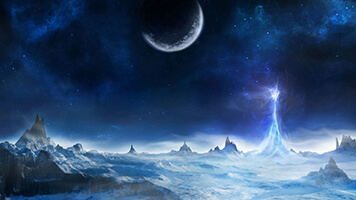 Enter the fantasy world, filled with mysteries and unknown. Set the Fantasy World 1 wallpaper on your computer and let your imagination flow freely while visiting the alien world.