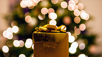 Look under the tree for sure there's a gift waiting for you! It's most probably from Santa Clause, because you've been so nice this year! So set the Gift theme on your homepage and let Santa know you liked the gift!