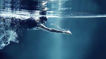 Take a breath and dive into the water like a true swimmer! Give everything you've got! The Swimmer theme will help you get in the mood for sports even when you don't feel like it!