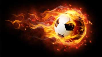 When your team is on fire, choose the Soccer Fire Ball wallpaper and hope that those fiery long passes will get in the net! The Soccer Fire Ball theme comes with it's own color set.