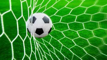 Goal, goal, goal! Relive the happiest moments of your favourite soccer team's games with the Soccer Ball Net wallpaper. You can get this Soccer Ball Net theme on your homepage as easily as saying OUT!